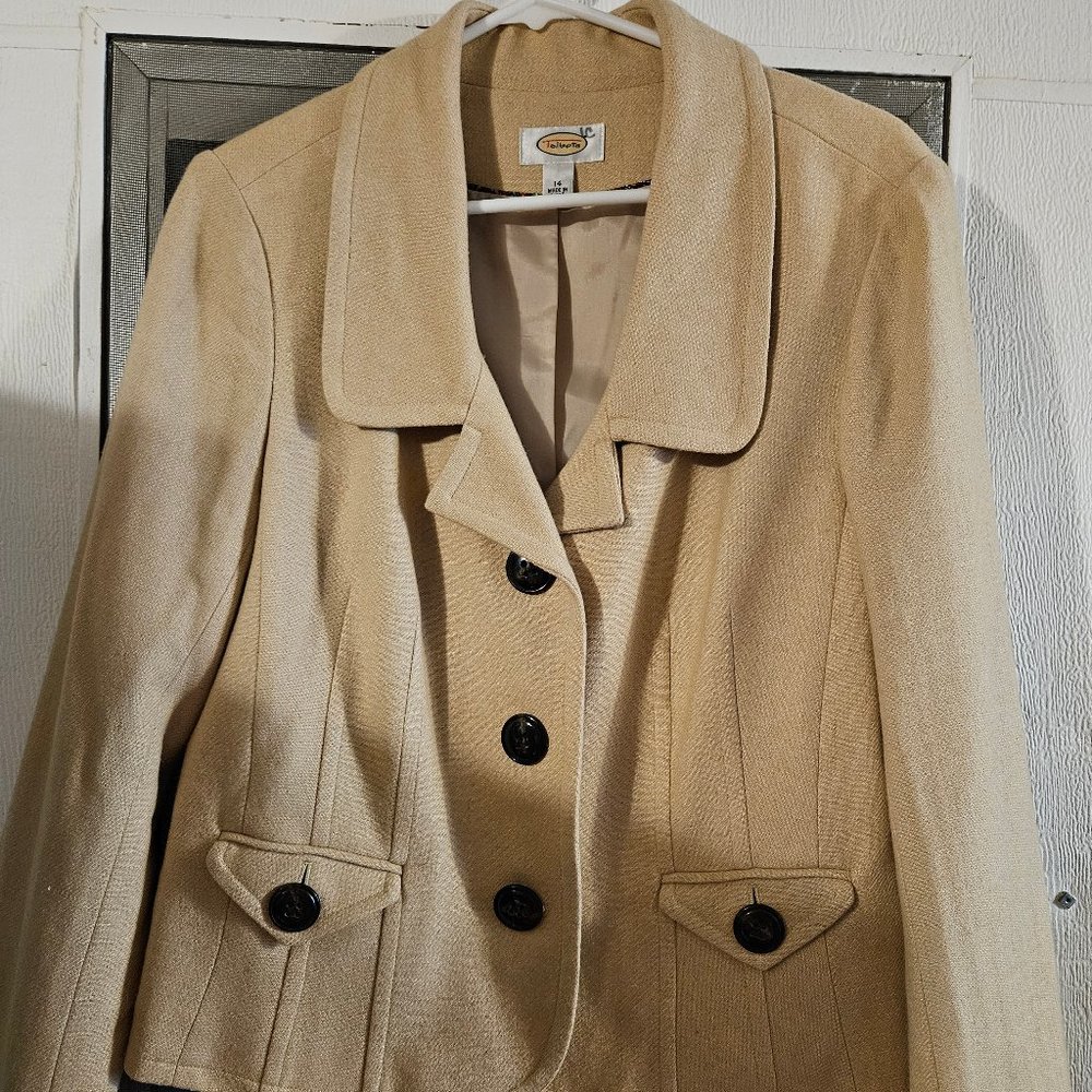 Talbots wool jacket sz 14